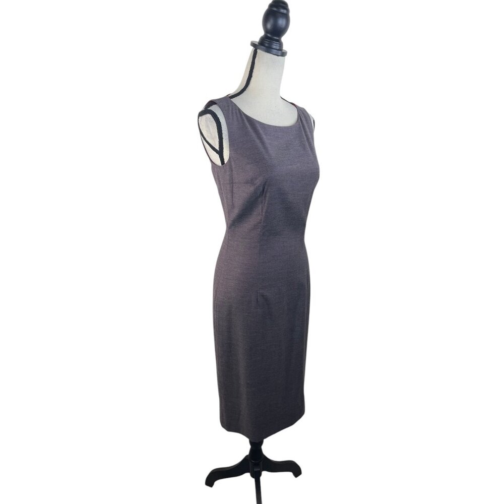 Boss Hugo Boss Sleeveless Wool Blend Sheath Dress Office Career 2 - Picture 6 of 10
